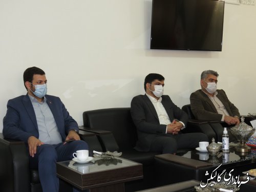 دیدار سرپرست اداره کل بهزیستی استان گلستان با فرماندار گالیکش