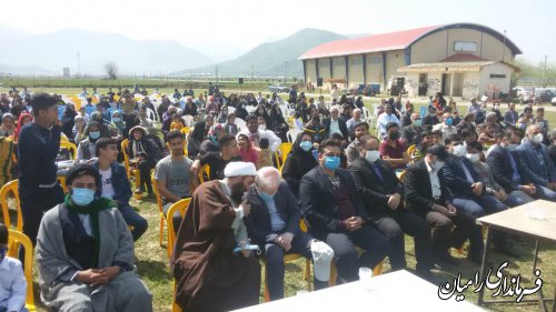 جشنواره نوروزی فرهنگ و اقتصاد روستا در روستای زینب آباد بخش مرکزی رامیان برگزار گردید