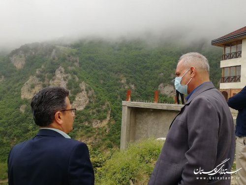 بازدید معاون امور استان های سازمان پدافند غیرعامل کشور از منطقه زیارت