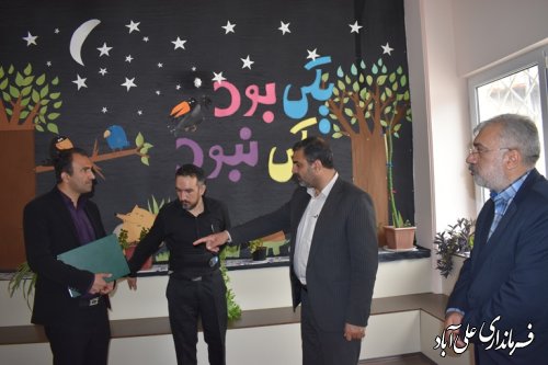 بازدید سرزده فرماندار علی آباد کتول از چند اداره شهرستان