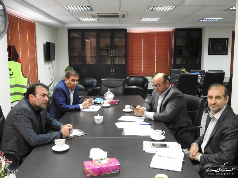 جلسه بررسی مطالعات مکانیابی مناطق دفع پسماندها در شرق استان گلستان برگزار شد