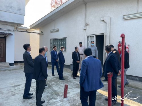 رزمایش شرکت ارتباطات زیرساخت استان در ایستگاه گرگان تپه برگزار شد