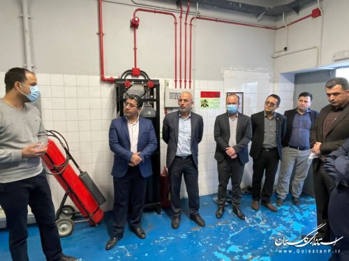 رزمایش شرکت ارتباطات زیرساخت استان در ایستگاه گرگان تپه برگزار شد
