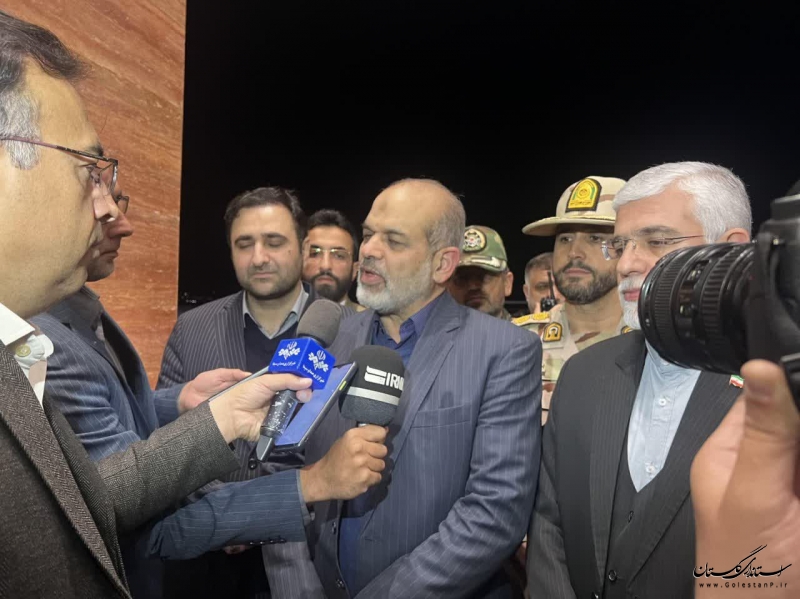 وزیر کشور برای حضور در جشنواره اقوام وارد گرگان شد