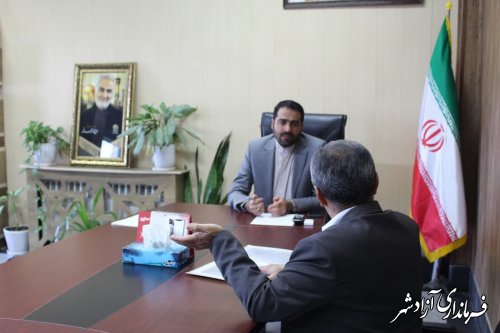 ملاقات مردمی فرماندار شهرستان برگزارشد