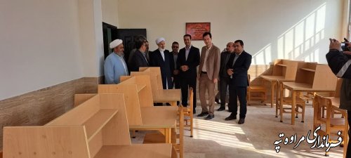 فرماندار مراوه‌تپه : وجود کتابخانه در شهرستان مرزی باعث ارتقاء فکری اقشار مختلف خواهد شد