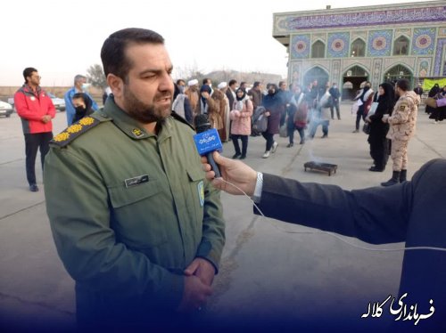 کاروان دخترانه راهیان نور کلاله عازم جنوب کشور شدند
