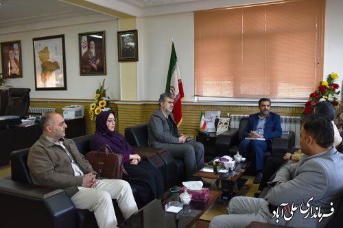 ملاقات مردمی فرماندار علی اباد کتول حضوری برگزار شد
