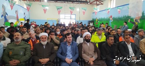صدای زنگ انقلاب در شهرستان مرزی مراوه‌تپه طنین انداز شد