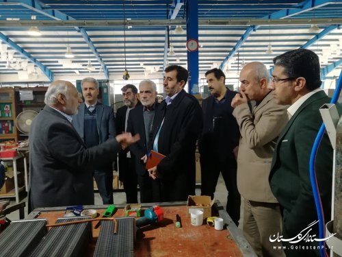 معاون سلامت سازمان پدافند غیرعامل کشور از  شرکت دانش پژوهش فجر گلستان بازدید کرد