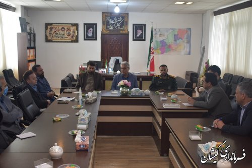 برگزاری جلسه هماهنگی جشن ازدواج آسان شهرستان گمیشان