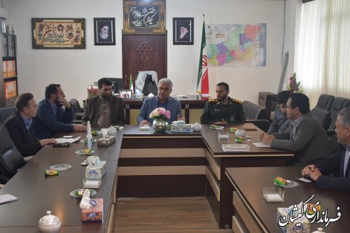 برگزاری جلسه هماهنگی جشن ازدواج آسان شهرستان گمیشان