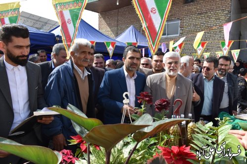 آیین واگذاری 1535 واحد مسکونی به مددجویان کمیته امداد استان با حضور استاندارگلستان