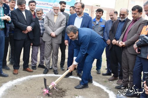 آغاز عملیات احداث ۱۷۰ خانه طرح نهضت ملی مسکن در علی‌آبادکتول