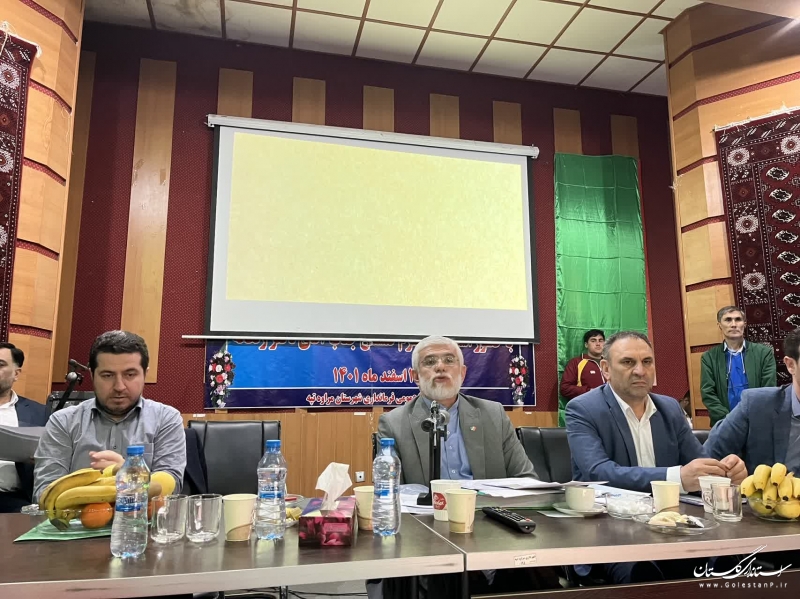 اختصاص اعتبار ۱۲۶ میلیارد تومانی در سال جاری برای مراوه‌تپه/هدف ما حرکت به سمت پایان محرومیت است