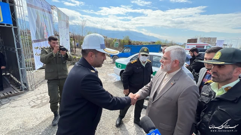 بازدید استاندار گلستان از اماکن تفریحی و کمپ‌های نوروزی غرب گلستان