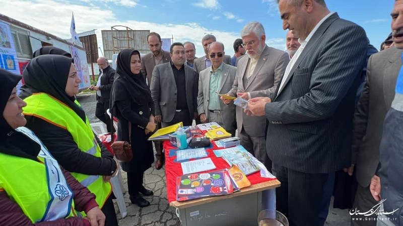 بازدید استاندار گلستان از اماکن تفریحی و کمپ‌های نوروزی غرب گلستان