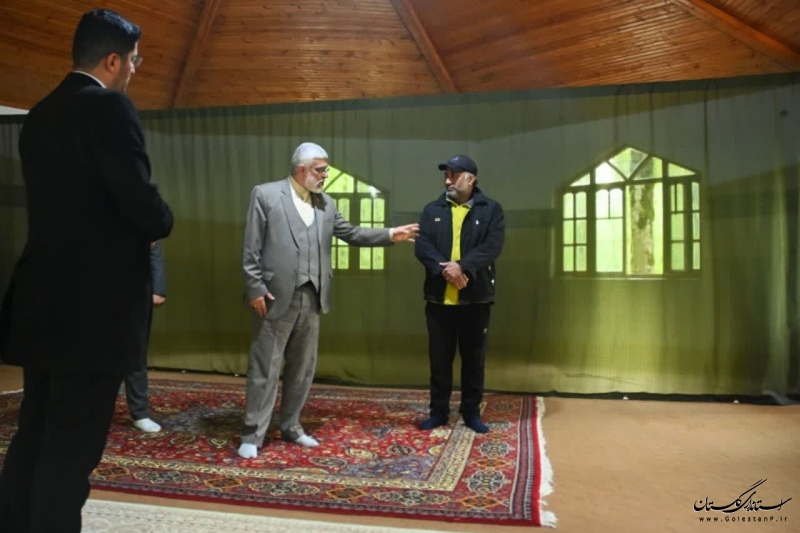 بازدید استاندار گلستان از اماکن تفریحی و کمپ‌های نوروزی غرب گلستان