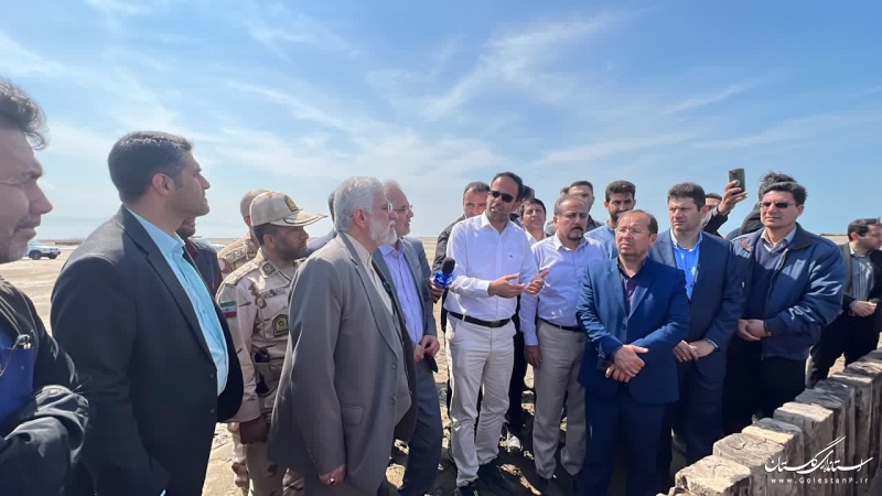 لایروبی 80 درصدی کانال آشور در خلیج گرگان