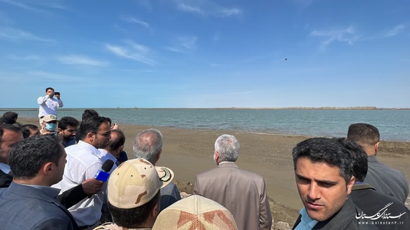 لایروبی 80 درصدی کانال آشور در خلیج گرگان