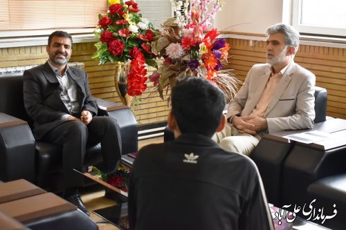 ملاقات مردمی فرماندار  علی آبادکتول برگزار شد