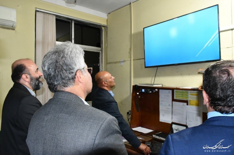 بازدید معاون سیاسی امنیتی اجتماعی استاندار از پایگاه یگان حفاظت شیلات خواجه نفس