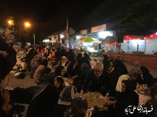 ضیافت افطار در پارک جنگلی و گردشگری کبودوال