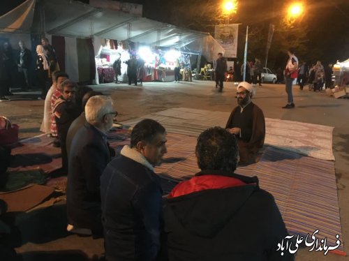 ضیافت افطار در پارک جنگلی و گردشگری کبودوال