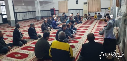 عبادت همراه با خدمت رضایت خداوند را به همراه خواهد داشت