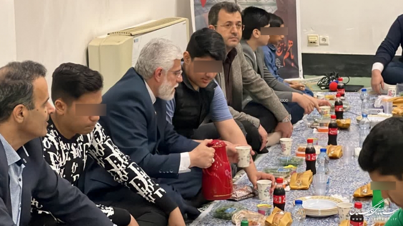مراسم افطاری استاندار گلستان با ایتام