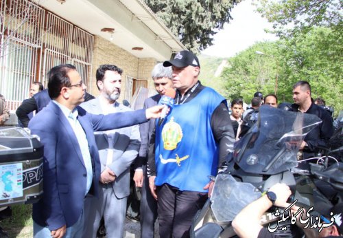 با استقبال فرماندار گالیکش، استاندار آستراخان روسیه وارد گلستان شد