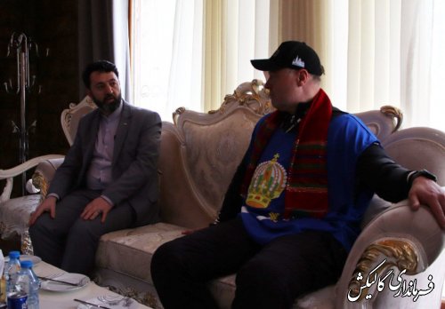 با استقبال فرماندار گالیکش، استاندار آستراخان روسیه وارد گلستان شد