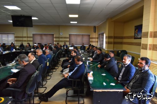 اولین جلسه شورای اداری شهرستان علی آبادکتول برگزار شد