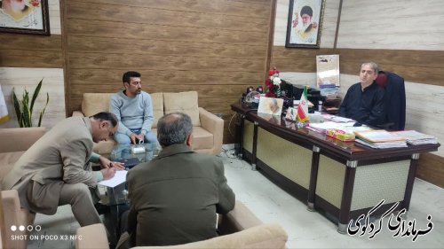 ﻿ ﻿ تعدادی زیادی از شهروندان با فرماندار کردکوی دیدار وگفتگو کردند
