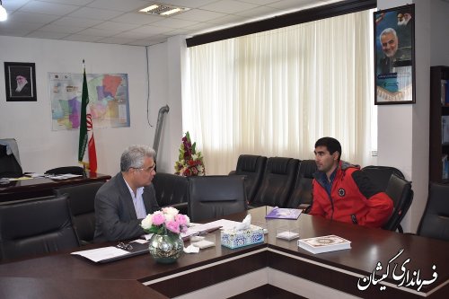 ملاقات مردمی فرماندار گمیشان برگزار شد