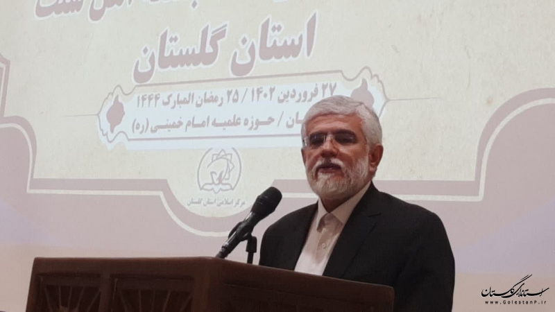 افتخار دولت سیزدهم در گلستان رفع تبعیض است/ با ورود هلدینگ خلیج فارس ۳۰ هزار میلیارد تومان سرمایه وارد گلستان می شود