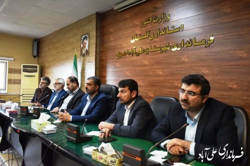 جلسه بررسی مشکلات مرغداران علی آباد کتول برگزار شد