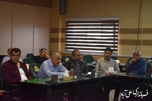 جلسه بررسی مشکلات مرغداران علی آباد کتول برگزار شد