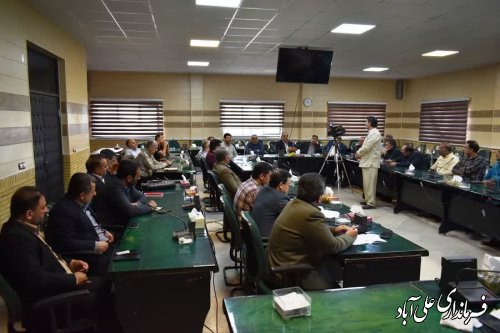 جلسه بررسی مشکلات مرغداران علی آباد کتول برگزار شد