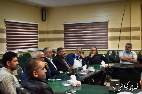 جلسه بررسی مشکلات مرغداران علی آباد کتول برگزار شد