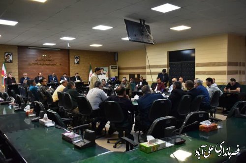 جلسه بررسی مشکلات مرغداران علی آباد کتول برگزار شد