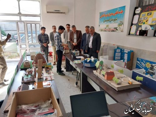 دیدار فرماندار گمیشان با پرسنل آموزش و پرورش