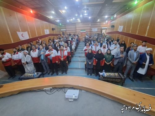 داوطلبان هلال احمر انسان‌های نوعدوست و با تفکری فرامرزی هستند