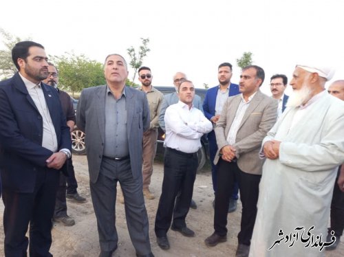 اختصصاص 6 میلیارد تومان برای مخزن پارک شبنم نوده خاندوز