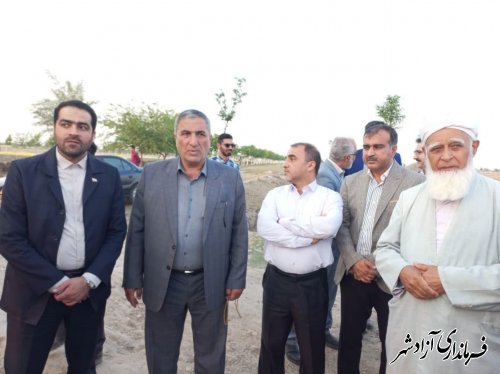 اختصصاص 6 میلیارد تومان برای مخزن پارک شبنم نوده خاندوز