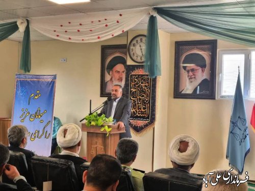 مراسم تکریم و معارفه دادستان علی آبادکتول برگزار شد