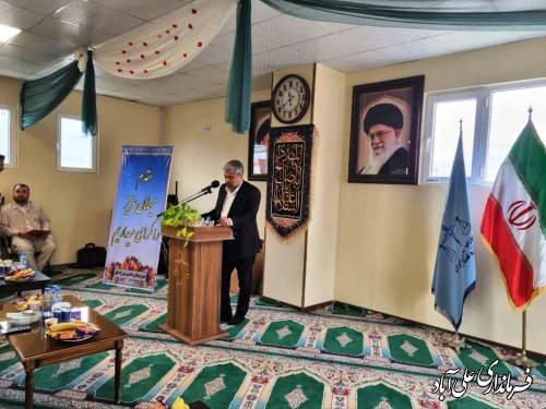مراسم تکریم و معارفه دادستان علی آبادکتول برگزار شد