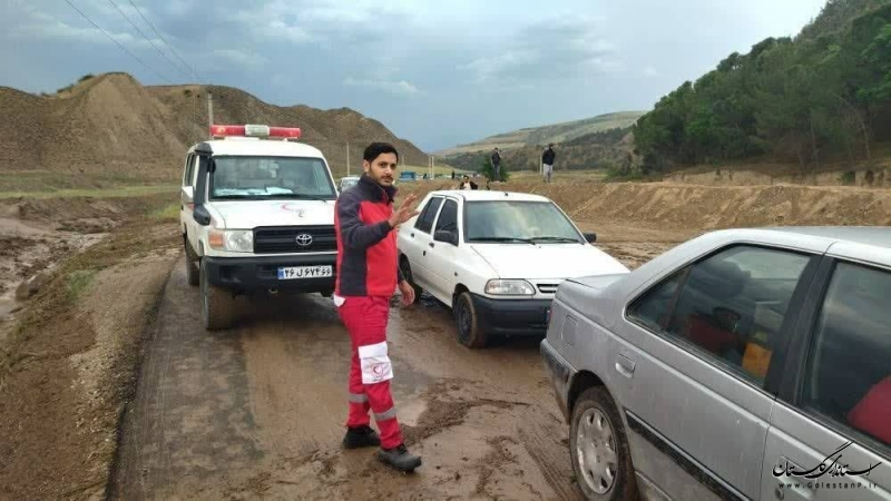 آماده باش نیروی عملیاتی هلال احمر در گلستان به مناسبت سالگرد ارتحال امام خمینی(ره)