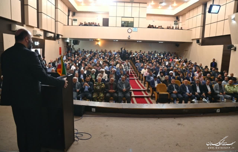 گزارش تصویری|| تکریم و معارفه فرماندار گرگان برگزار شد
