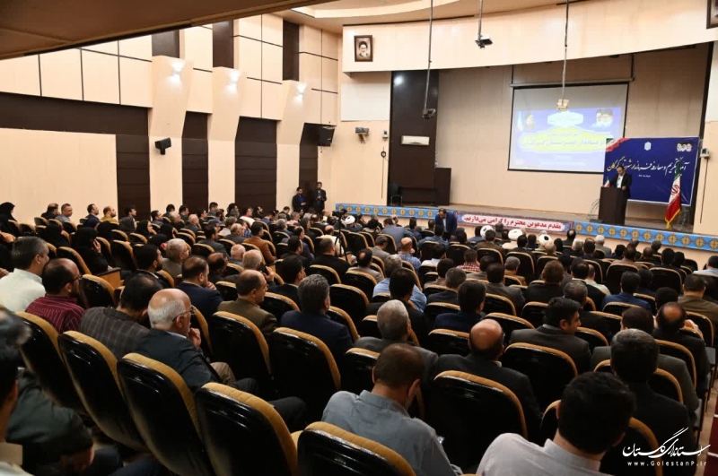 گزارش تصویری|| تکریم و معارفه فرماندار گرگان برگزار شد